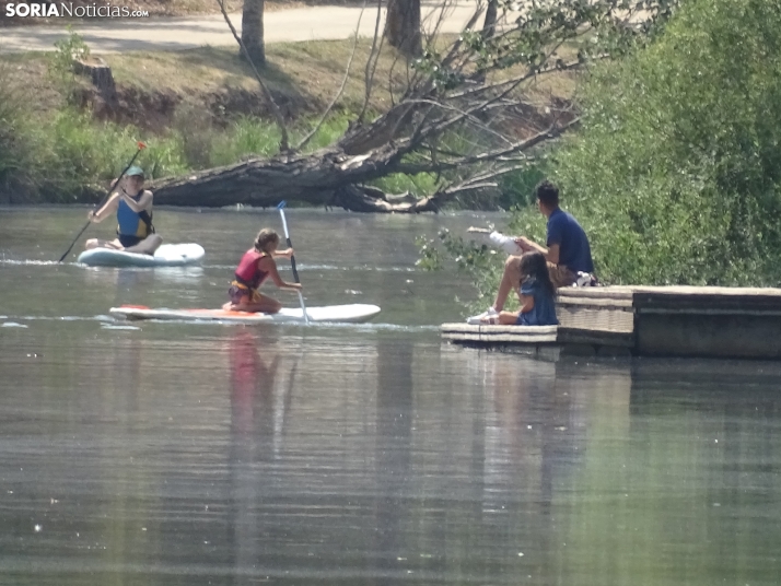 Imagen de las orillas del Duero este 14 de agosto. /PC