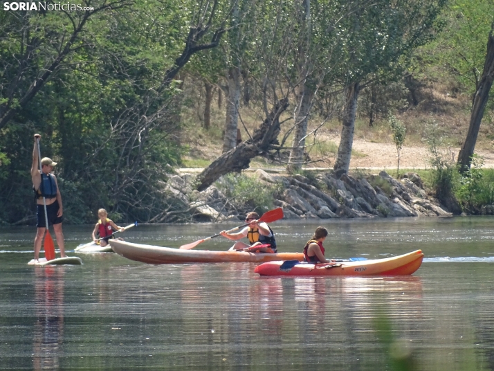 Imagen de las orillas del Duero este 14 de agosto. /PC