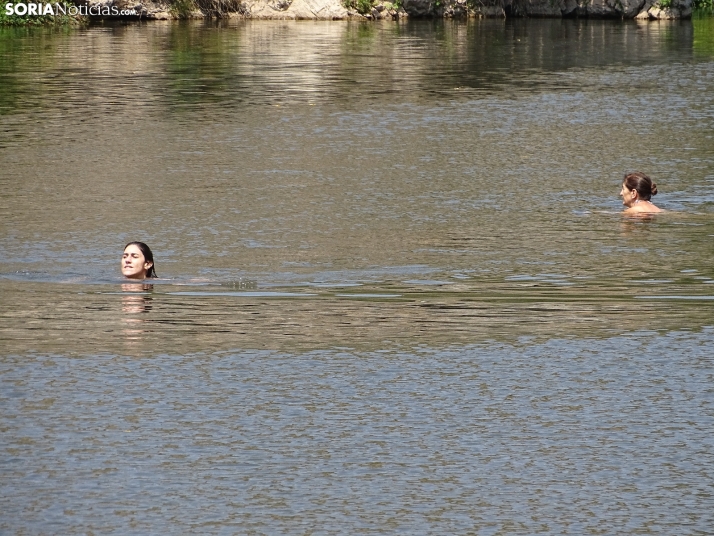 Imagen de las orillas del Duero este 14 de agosto. /PC