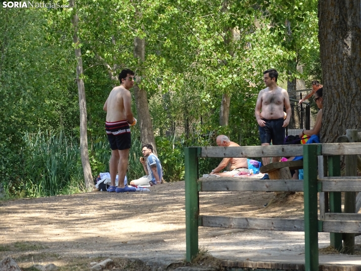 Imagen de las orillas del Duero este 14 de agosto. /PC