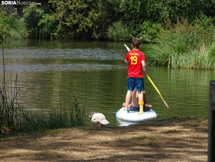 Imagen de las orillas del Duero este 14 de agosto. /PC