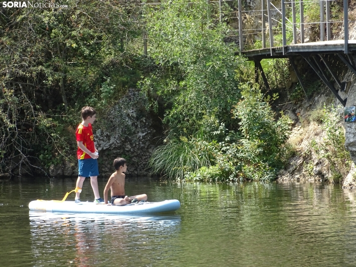 Imagen de las orillas del Duero este 14 de agosto. /PC