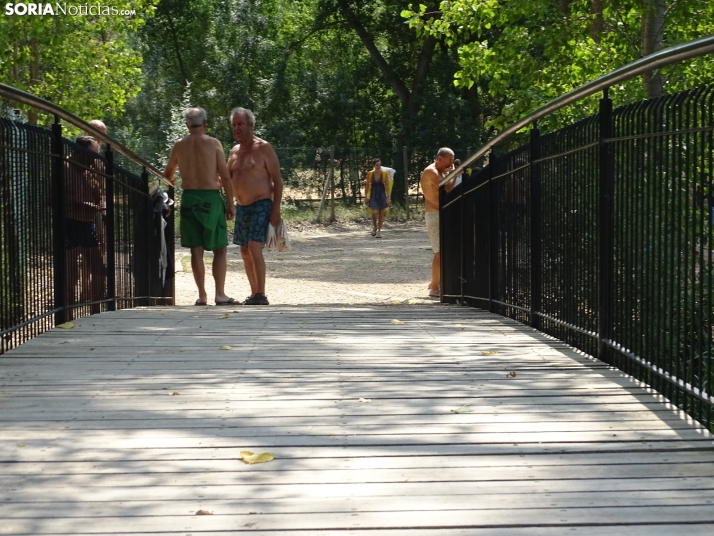 Imagen de las orillas del Duero este 14 de agosto. /PC