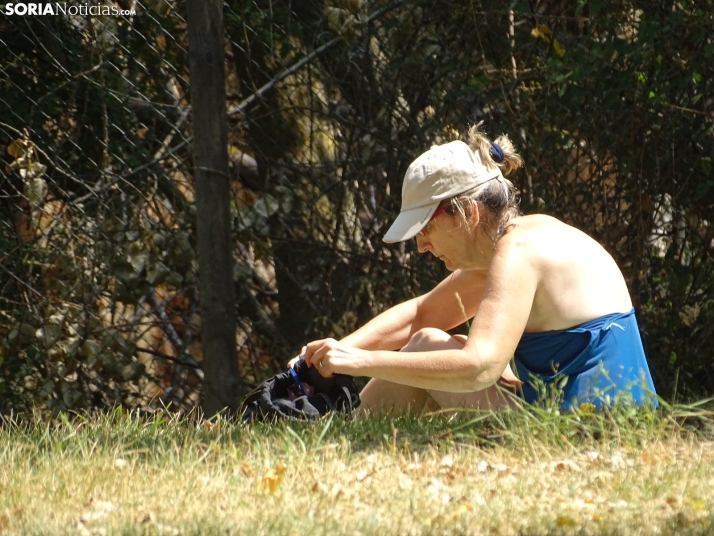 Imagen de las orillas del Duero este 14 de agosto. /PC