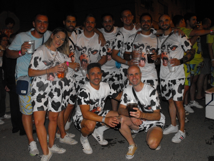 Arcos vibra con su Pijamada. Imágenes cedidas por El Alto Jalón.