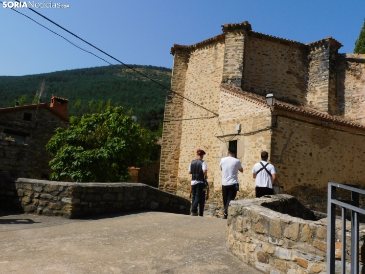 Procesión Santos Justo y Pastor en Diustes