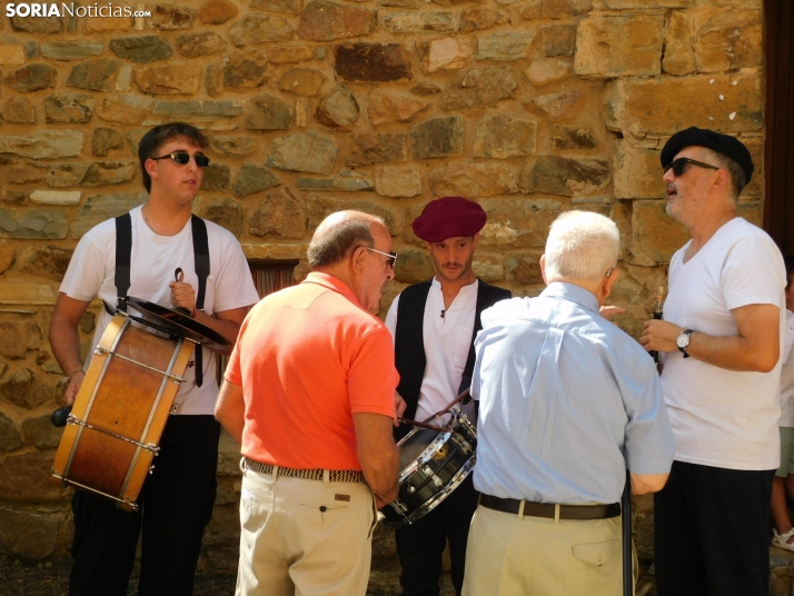 Procesión Santos Justo y Pastor en Diustes