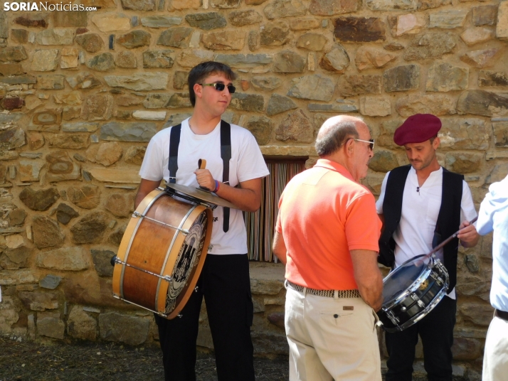 Procesión Santos Justo y Pastor en Diustes