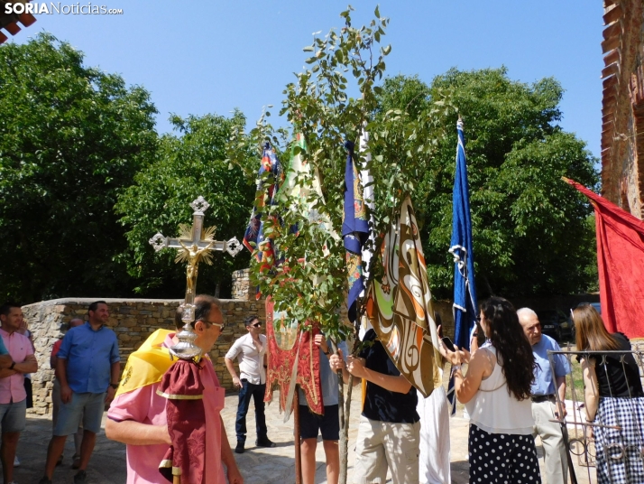Procesión Santos Justo y Pastor en Diustes
