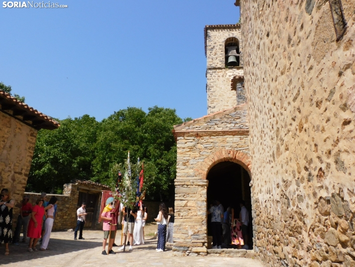 Procesión Santos Justo y Pastor en Diustes