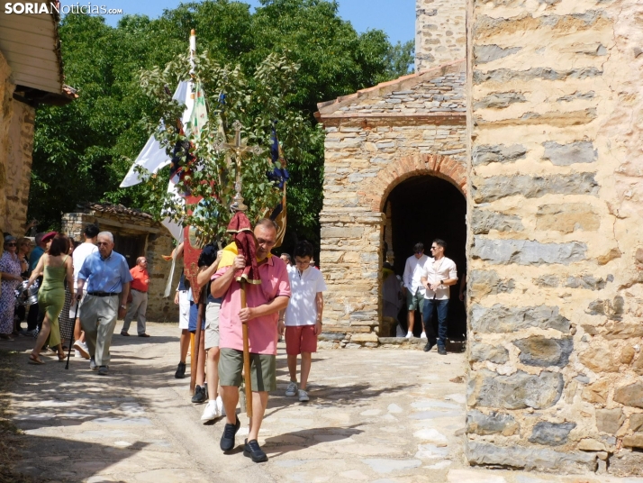 Procesión Santos Justo y Pastor en Diustes