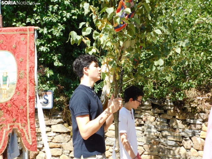 Procesión Santos Justo y Pastor en Diustes