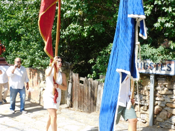 Procesión Santos Justo y Pastor en Diustes
