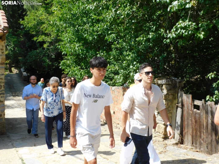 Procesión Santos Justo y Pastor en Diustes