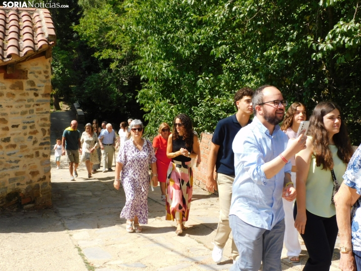 Procesión Santos Justo y Pastor en Diustes