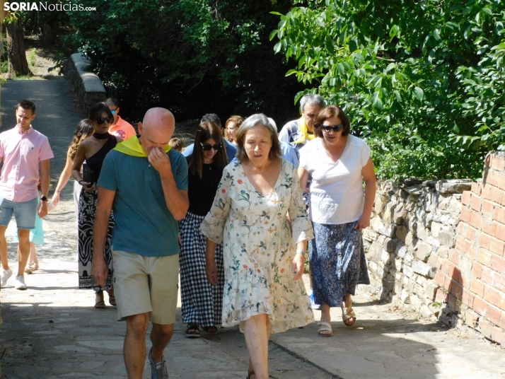 Procesión Santos Justo y Pastor en Diustes