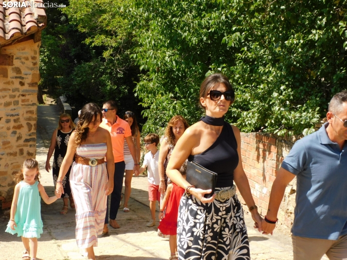 Procesión Santos Justo y Pastor en Diustes