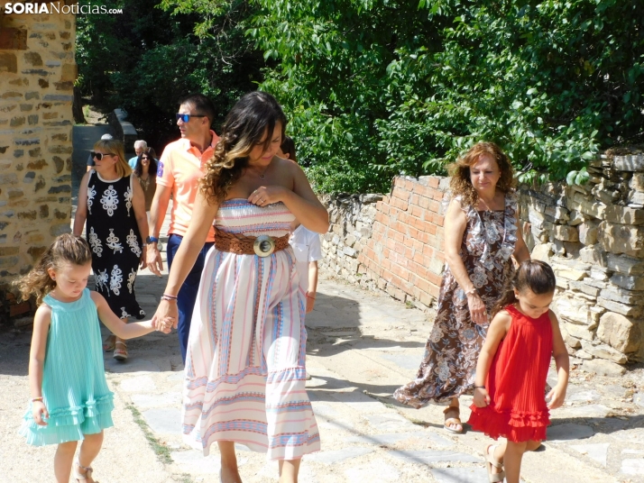 Procesión Santos Justo y Pastor en Diustes