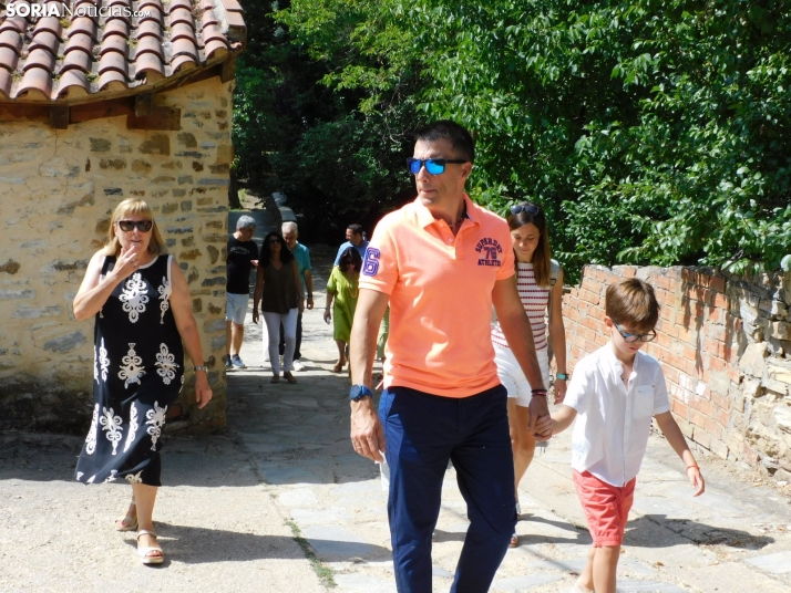 Procesión Santos Justo y Pastor en Diustes
