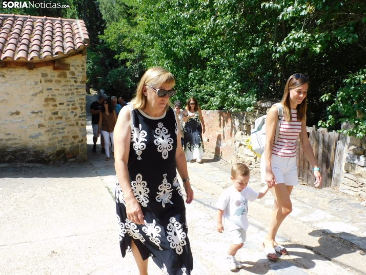 Procesión Santos Justo y Pastor en Diustes