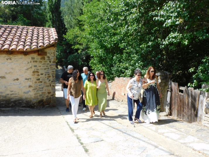 Procesión Santos Justo y Pastor en Diustes