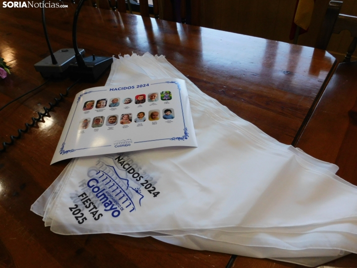 Entrega de pañuelos de Golmayo 2025