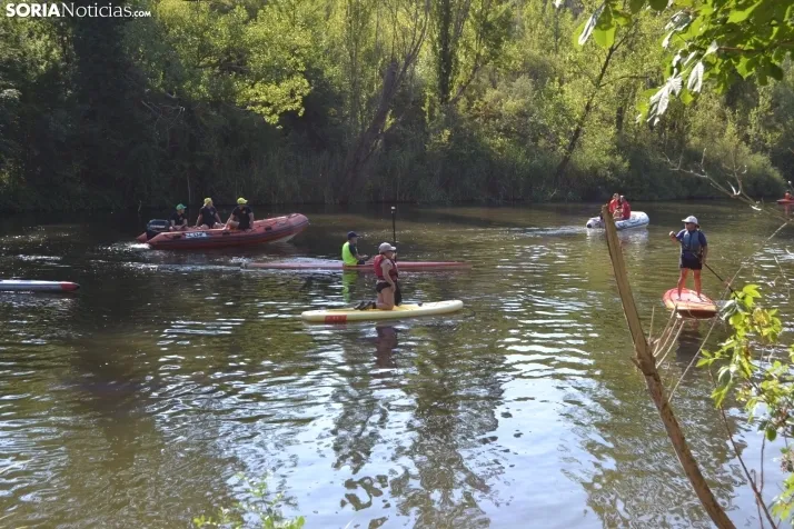 En im&aacute;genes: Cientos de pirag&uuml;istas surcan las aguas del Duero en la XXII edici&oacute;n de su Tra