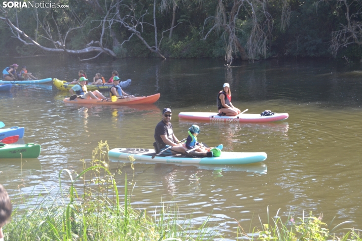 En im&aacute;genes: Cientos de pirag&uuml;istas surcan las aguas del Duero en la XXII edici&oacute;n de su Tra