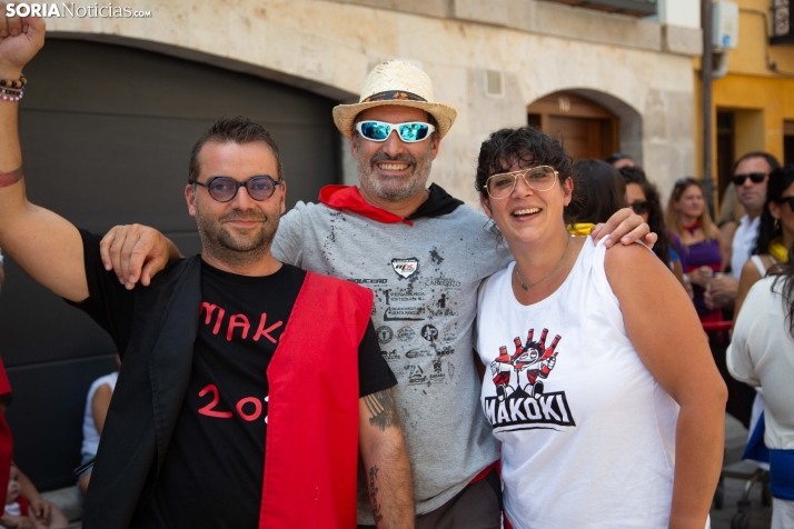 El Burgo se refresca con sus cucañas