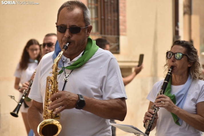 Encierro infantil en El Burgo de Osma.