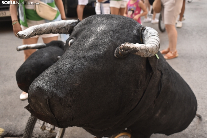 Encierro infantil en El Burgo de Osma.