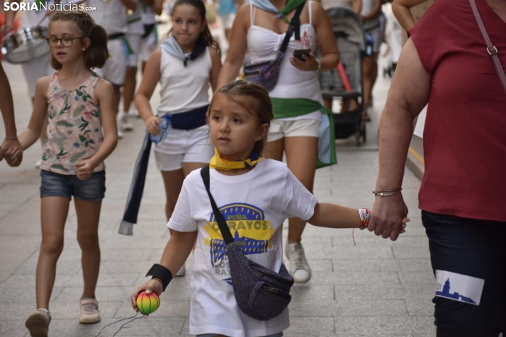 Encierro infantil en El Burgo de Osma.