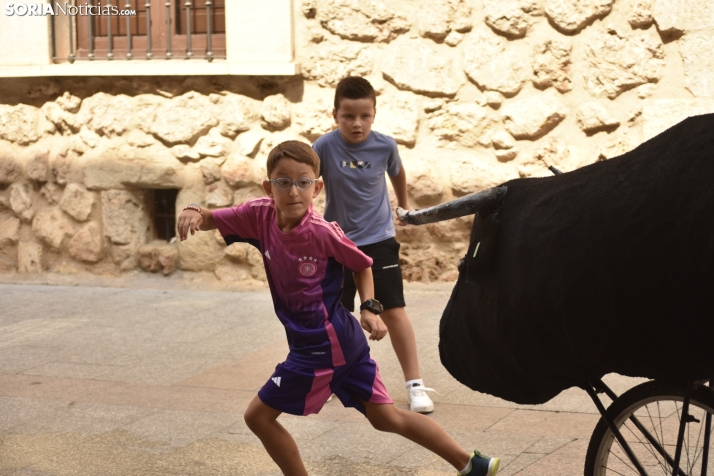 Encierro infantil en El Burgo de Osma.