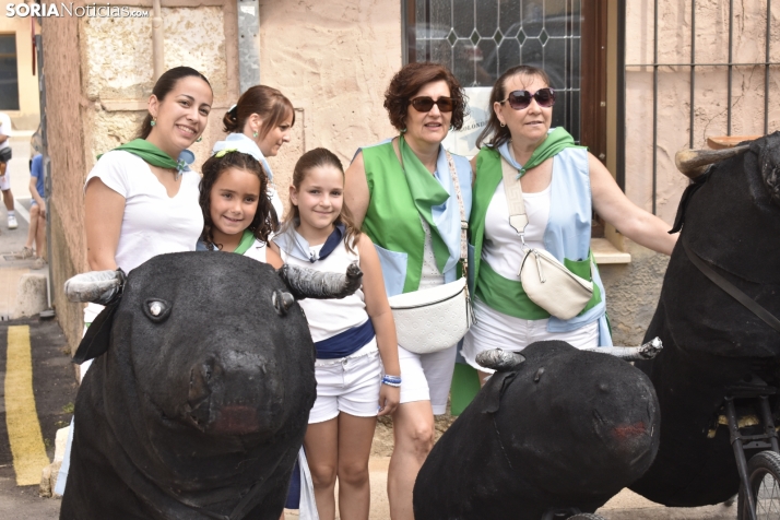 Encierro infantil en El Burgo de Osma.