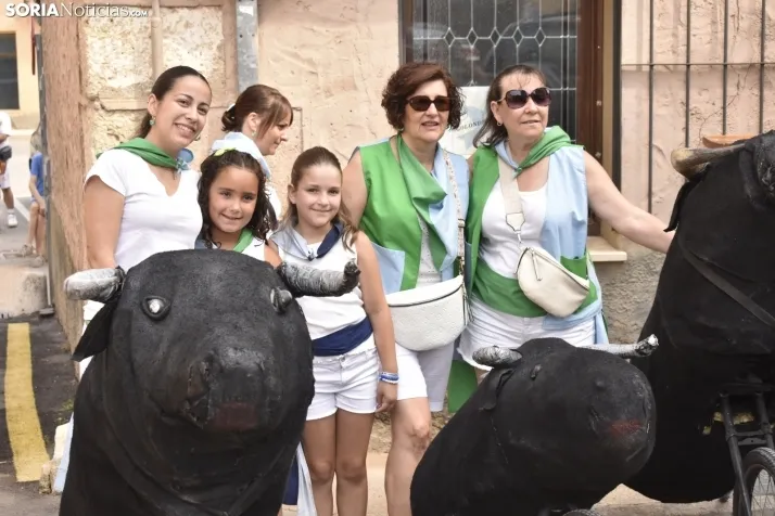 Encierro infantil en El Burgo de Osma.