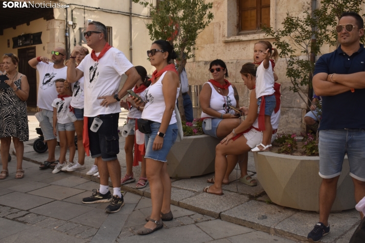 Encierro infantil en El Burgo de Osma.