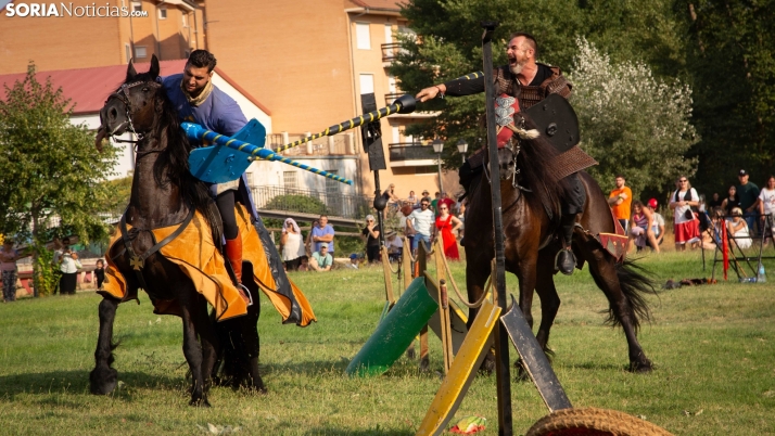 GALERÍA | Las gestas del Cid protagonizan el último día del mercado medieval en San Esteban de Gormaz