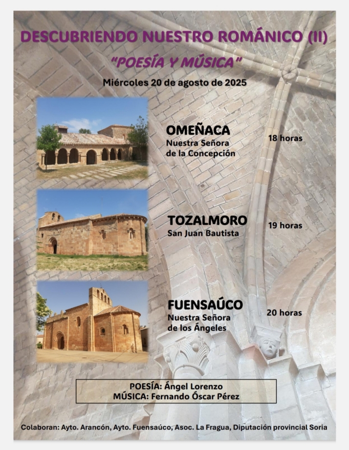 Estos tres pueblos de soria unen su románico con música y poesía 