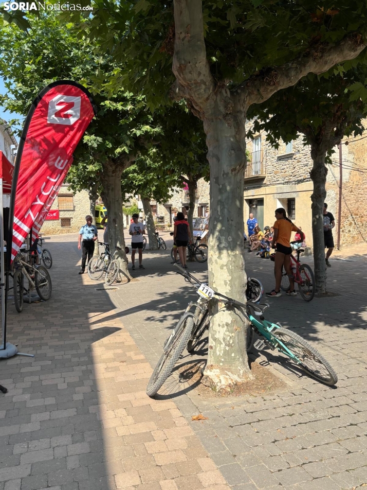 Una imagen de la convocatoria hoy en Villar del Río. /SN