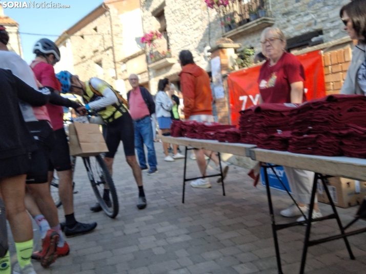 Una imagen de la convocatoria hoy en Villar del Río. /SN