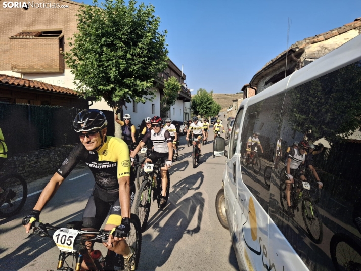 Una imagen de la convocatoria hoy en Villar del Río. /SN