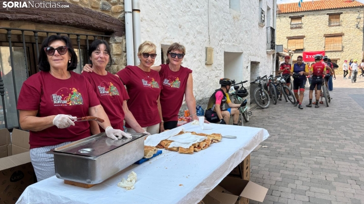 Una imagen de la convocatoria hoy en Villar del Río. /SN