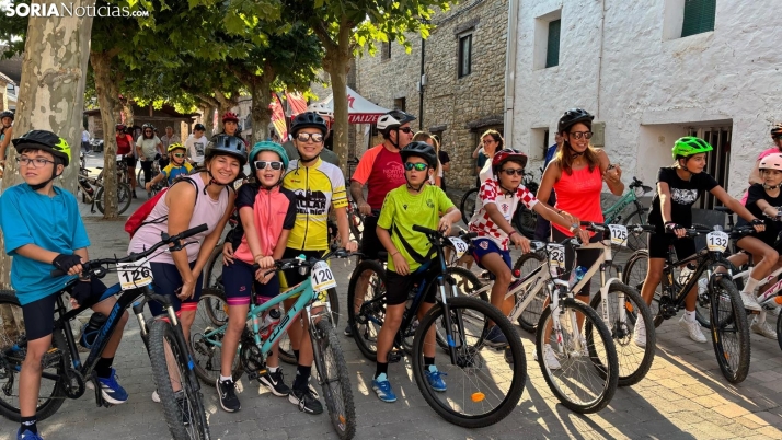 Una imagen de la convocatoria hoy en Villar del Río. /SN