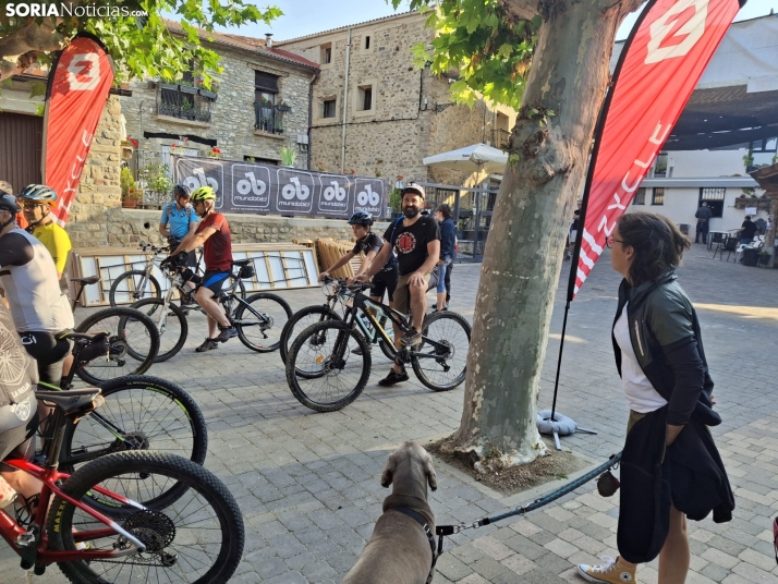 Una imagen de la convocatoria hoy en Villar del Río. /SN