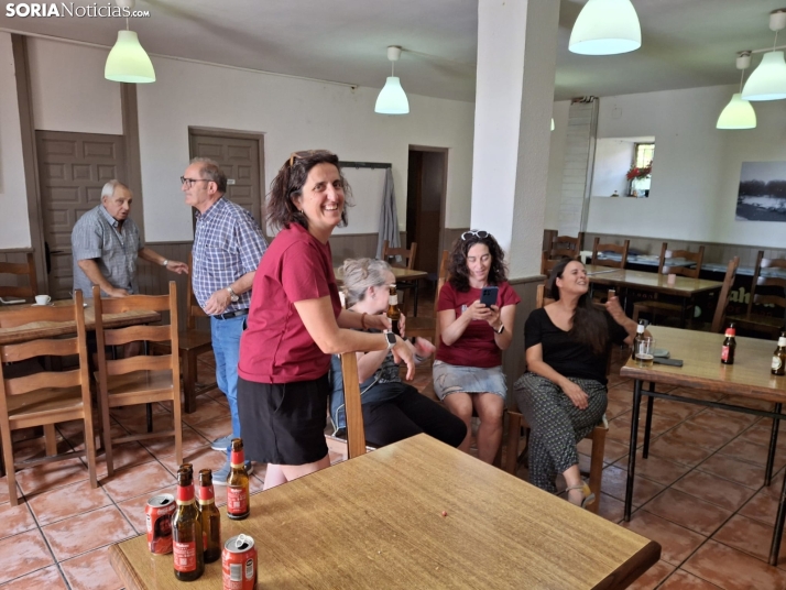 Una imagen de la convocatoria hoy en Villar del Río. /SN