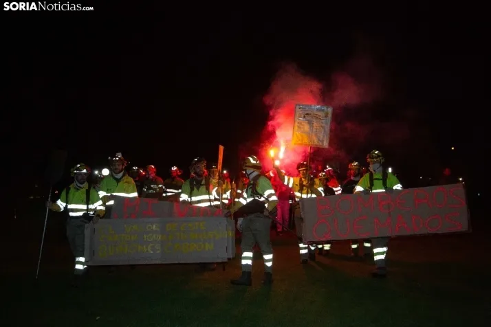 Marcha Bomberos Forestales 