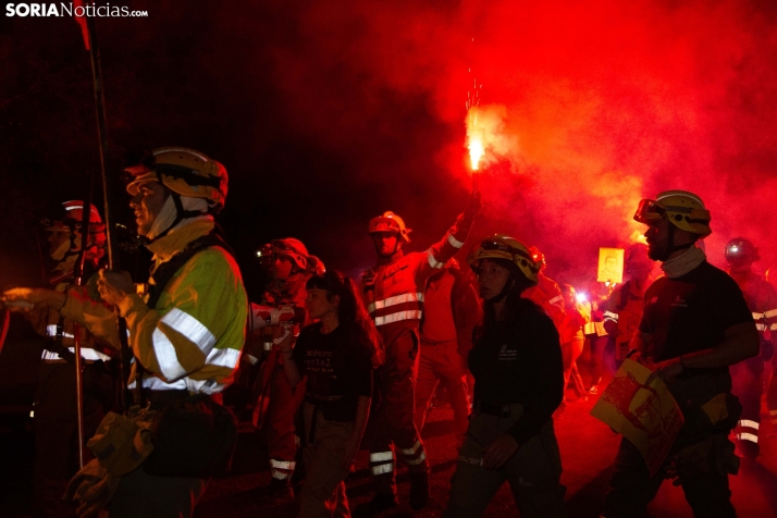 Marcha Bomberos Forestales 