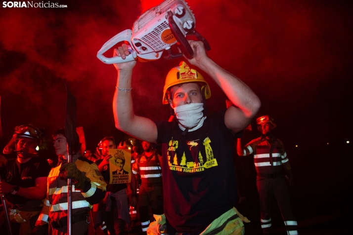 Marcha Bomberos Forestales 