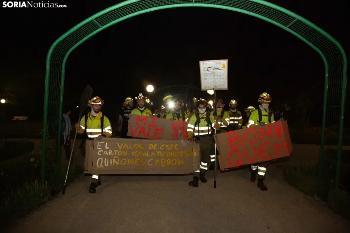 Marcha Bomberos Forestales 