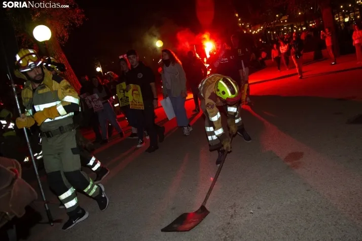 Marcha Bomberos Forestales 